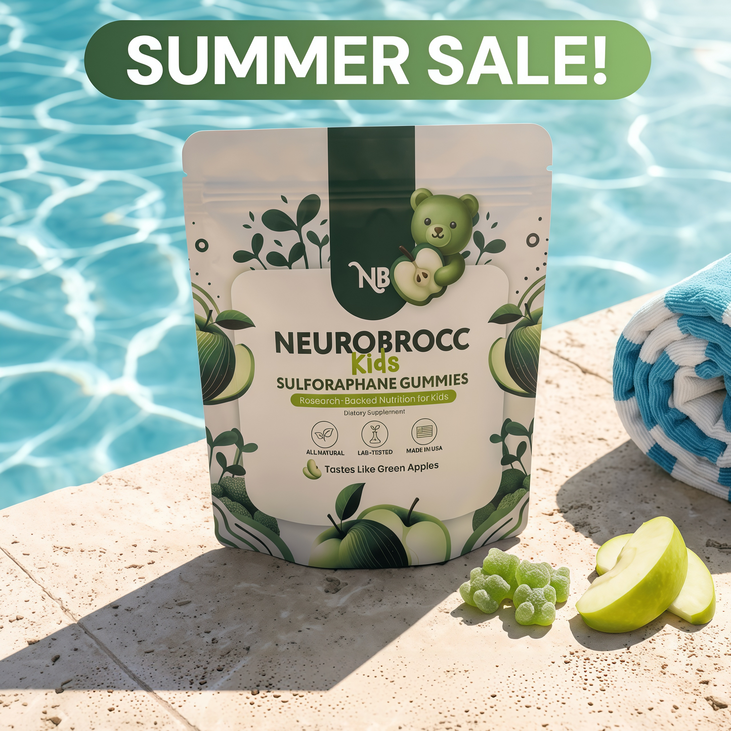 The Brain-Boosting Broccoli Gummy Your Kids Actually Want to Eat🥦